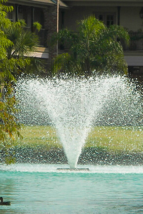 Otterbine's Residential Aerating Fountains