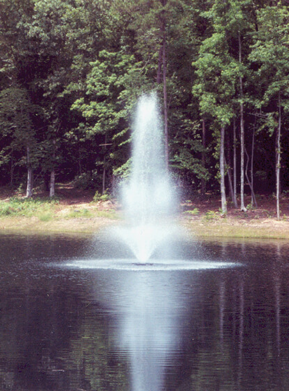 Otterbine Fountains at Victory Junction Lake