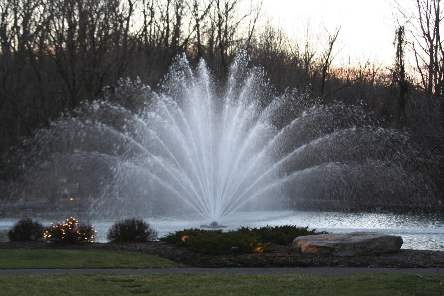 One of Otterbine's Equinox Aerating Fountains