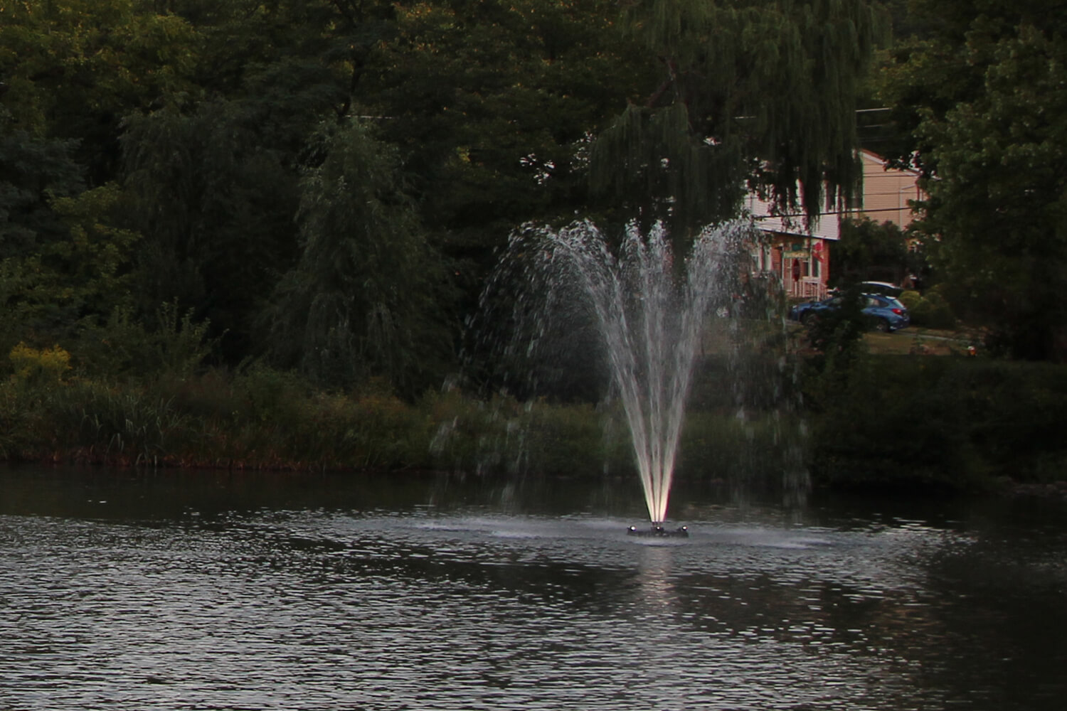 One of Otterbine's Omega Aerating Arch Fountains