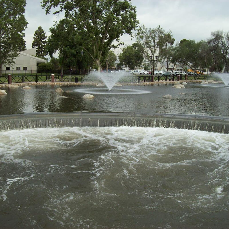 Otterbine’s Aerating Fountains at Mill Creek Park 