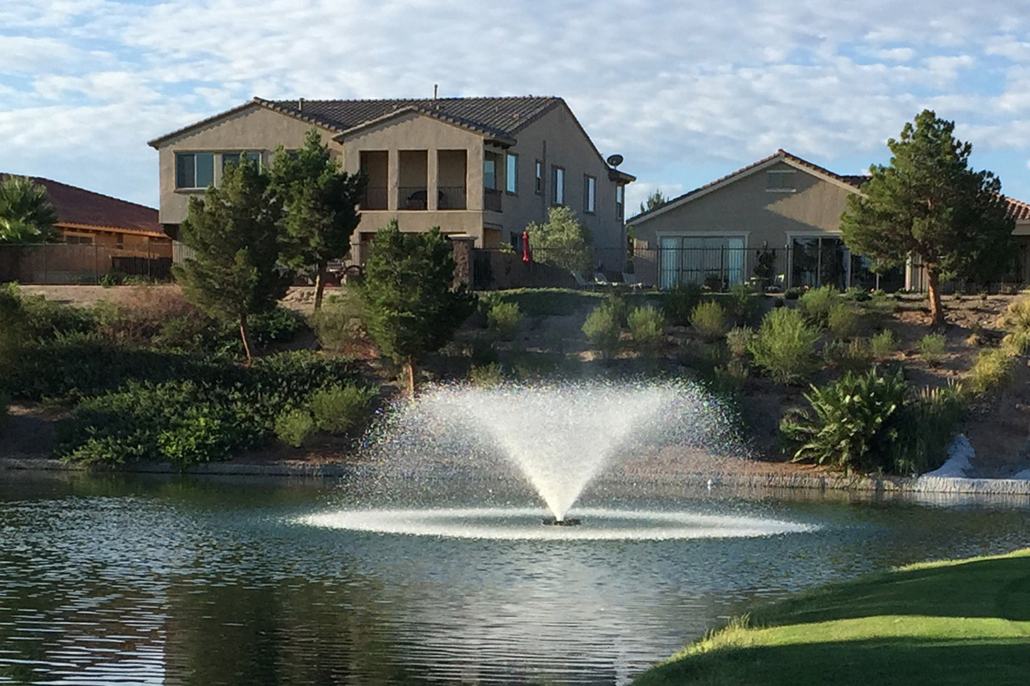 An Otterbine Sunburst Aerating Fountain