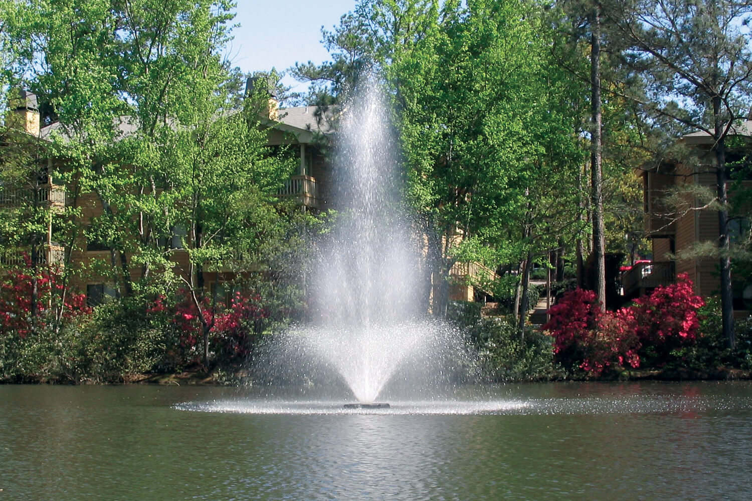 One of Otterbine's Tristar Aerating Fountains 