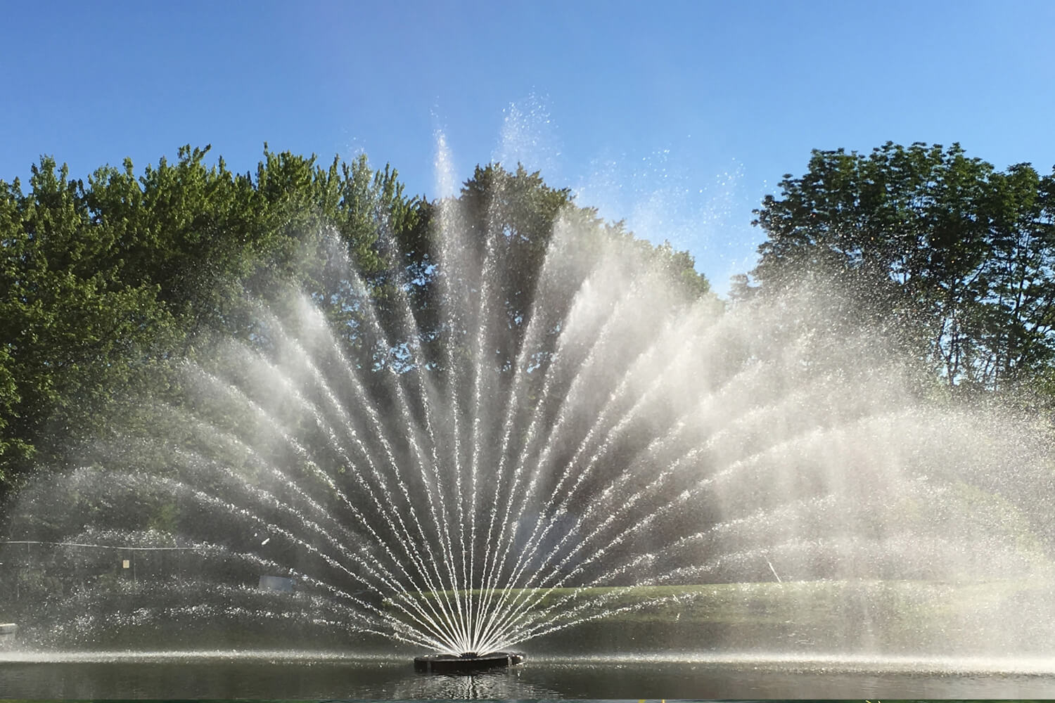 One of Otterbine's Aries Aerating Fountains