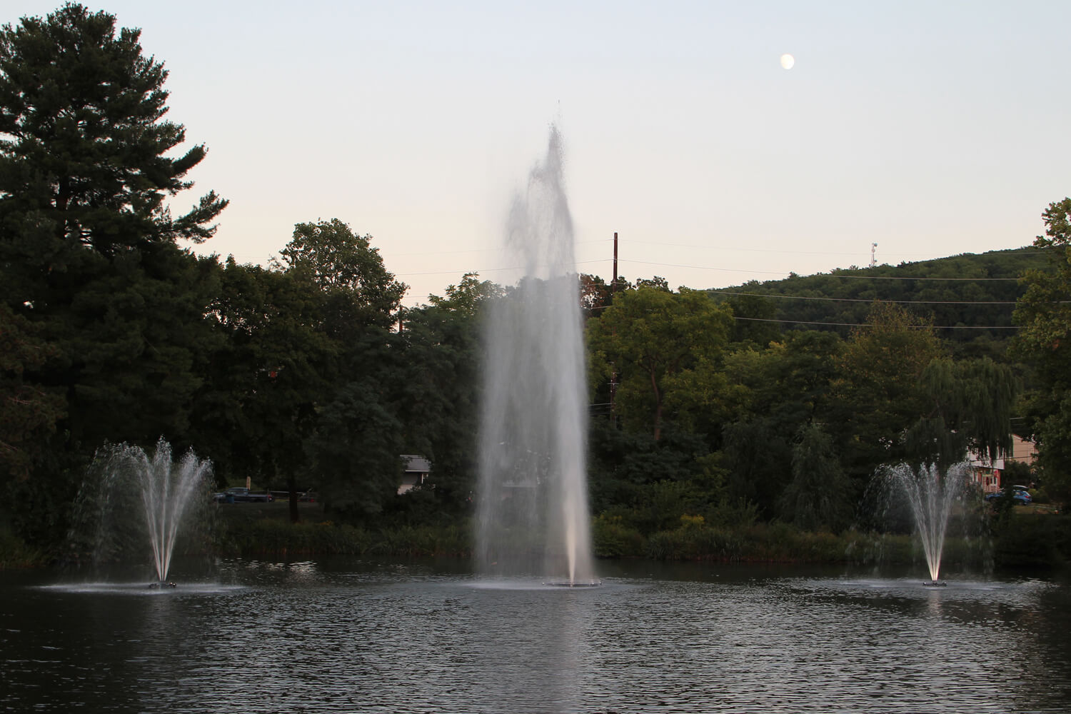 One of Otterbine's Giant Mystic Aerating Fountains
