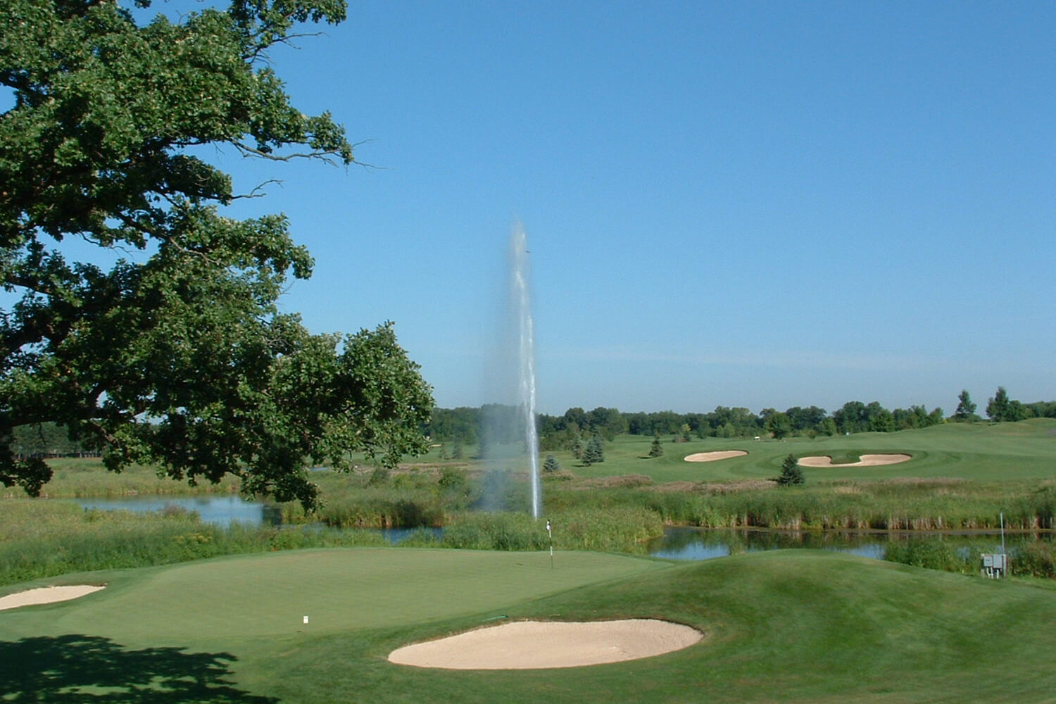 One of Otterbine's Giant Mystic Aerating Fountains