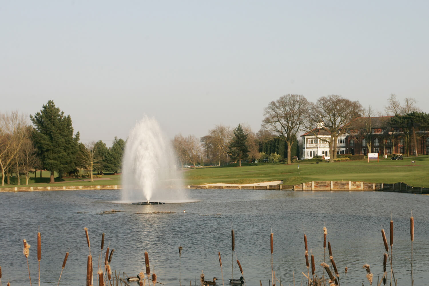 One of Otterbine's Polaris Aerating Fountains