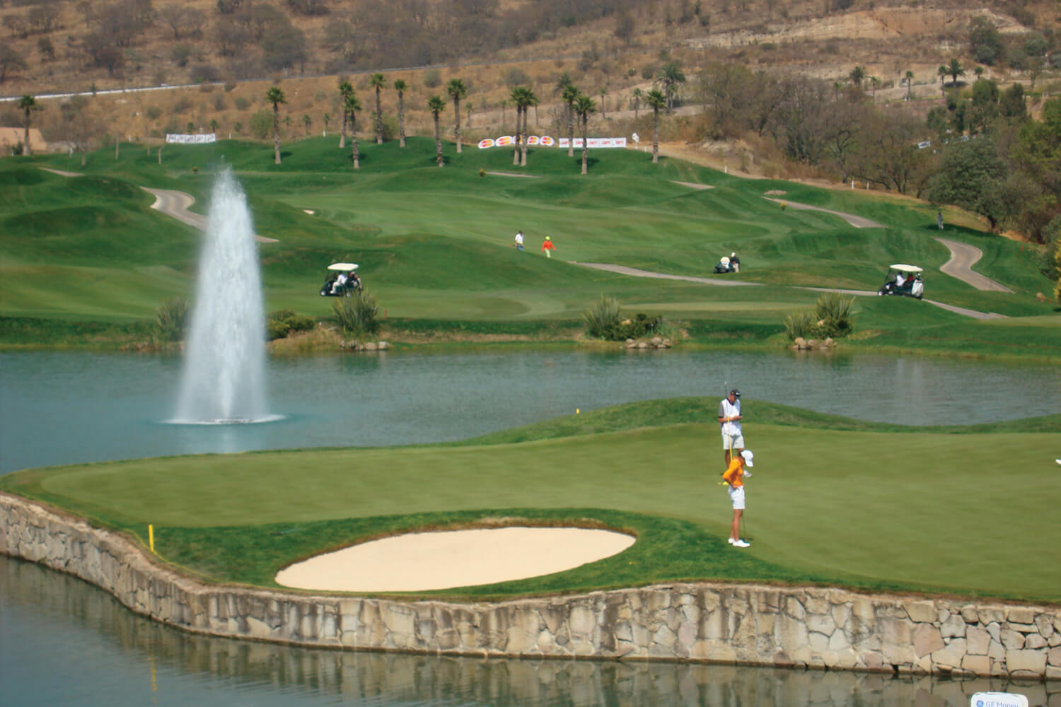 One of Otterbine's Polaris Aerating Fountains