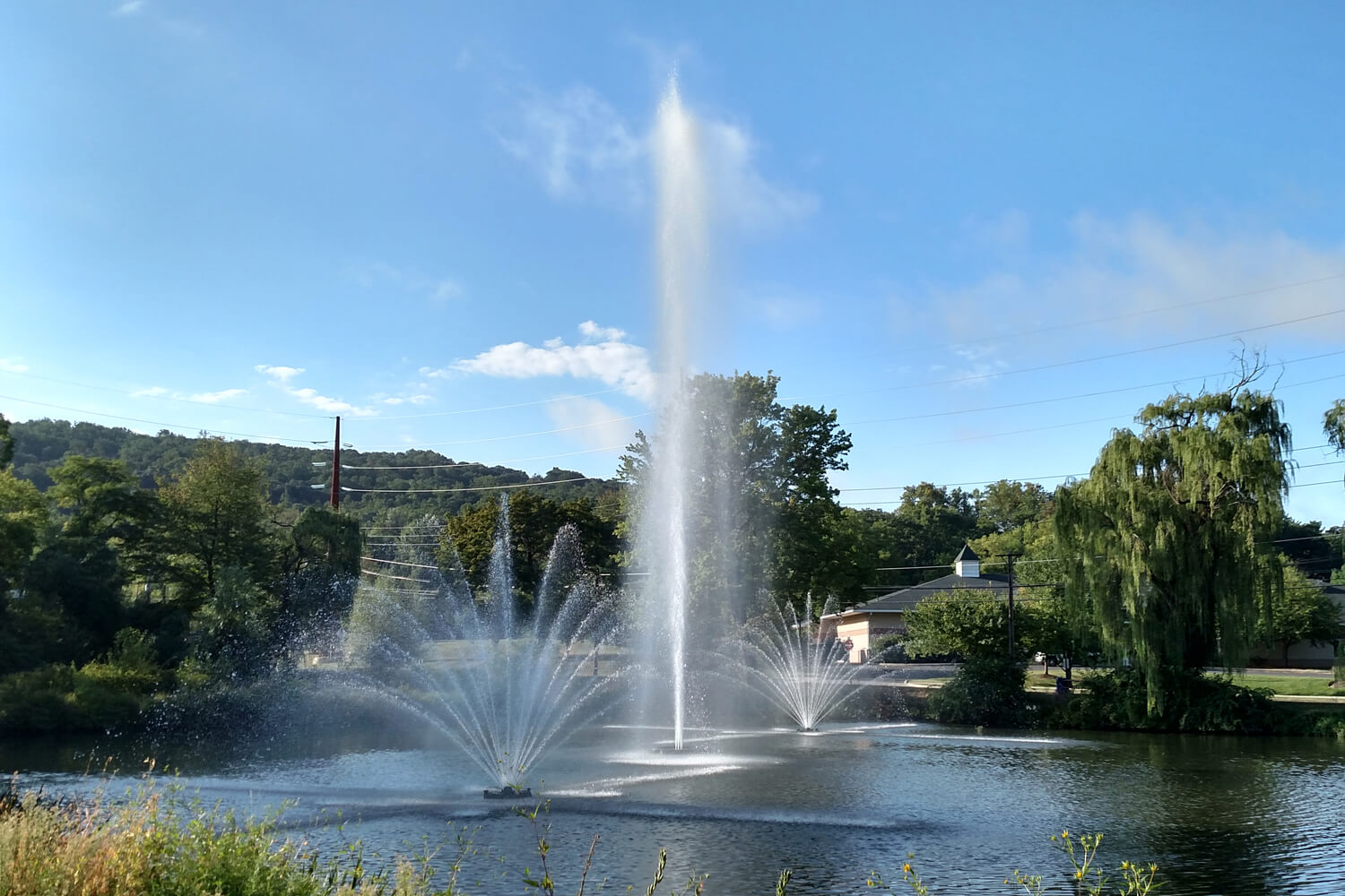 One of Otterbine's Super Nova Giant Fountains 