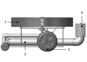 Unit Illustration of Otterbine's Aerating Fountain