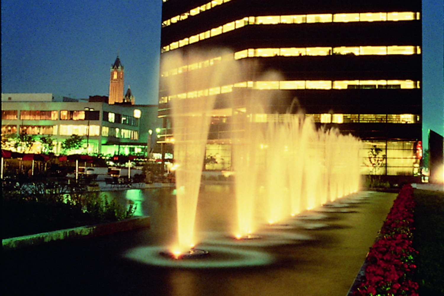 One of Otterbine's Commercial Aerating Fountains