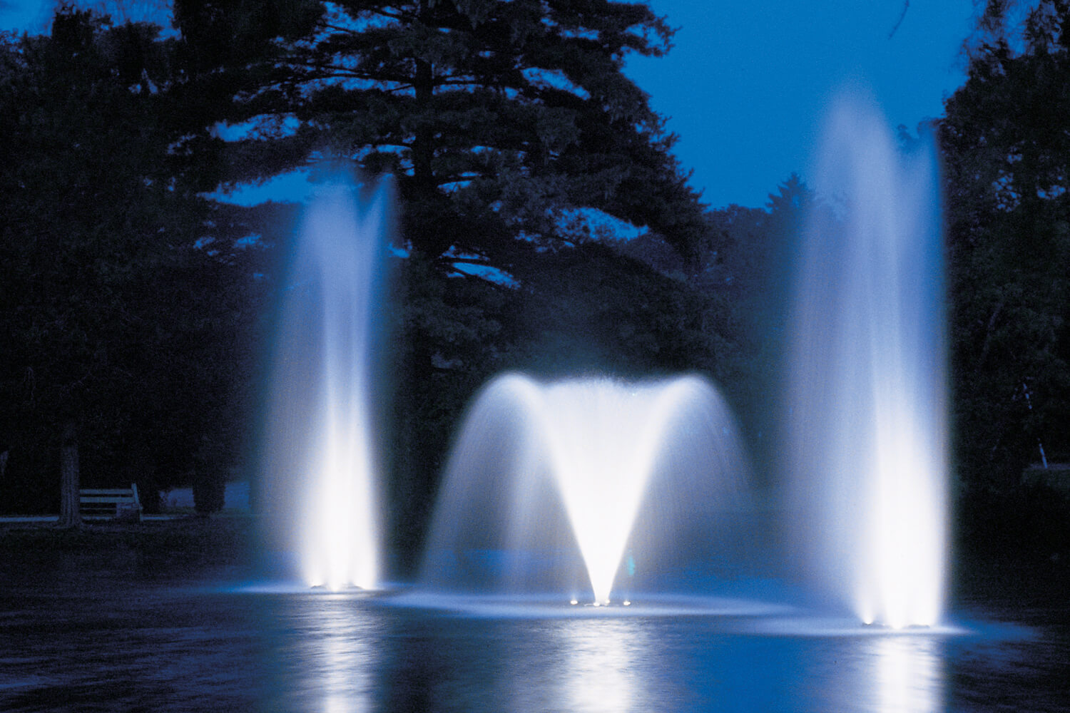 An Otterbine Aerating Fountain